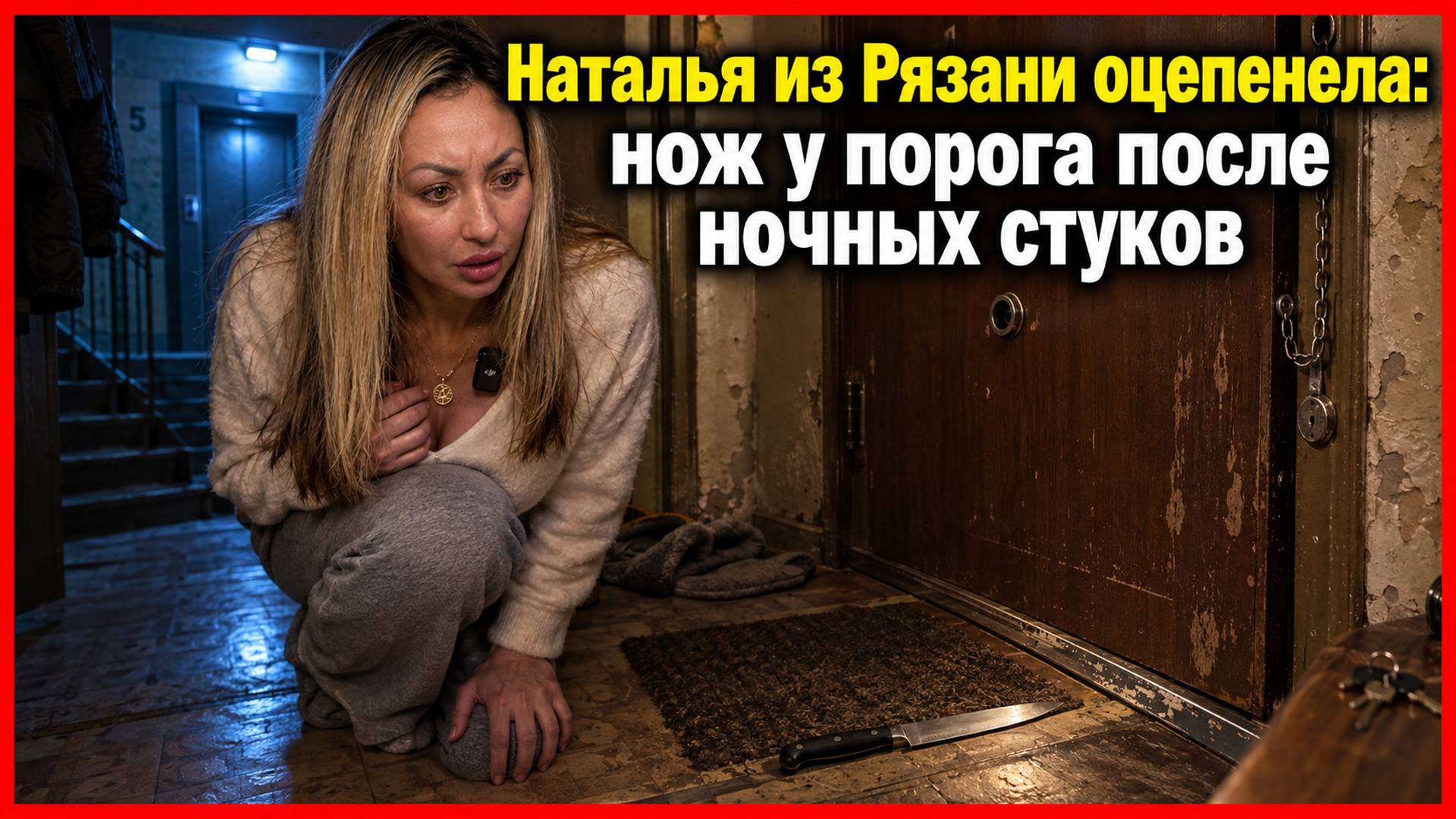 Что происходит, когда от страха кладут нож под порог