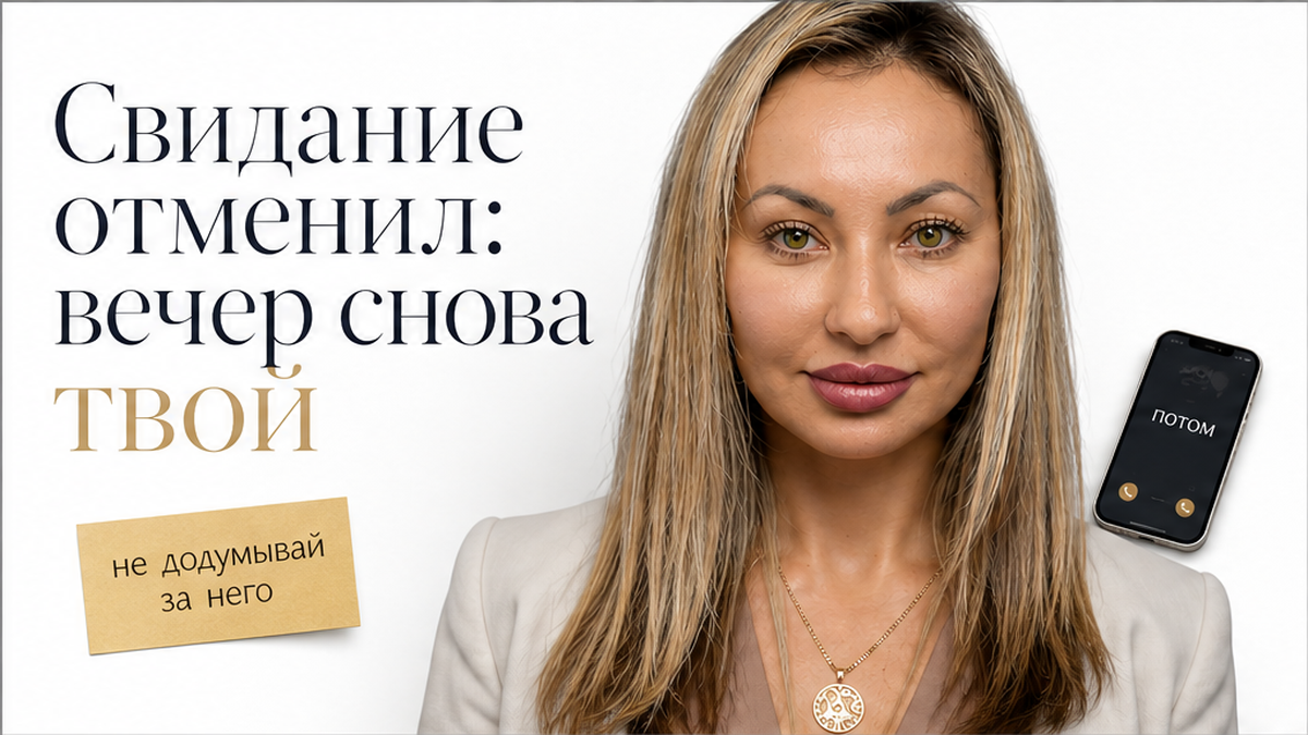 Карта дня возвращает твой вечер, если он отменил свидание без новой даты