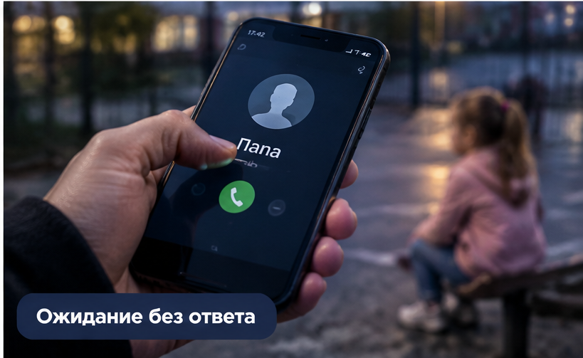 Родитель защищает эмоциональные границы ребенка в отношениях с отцом