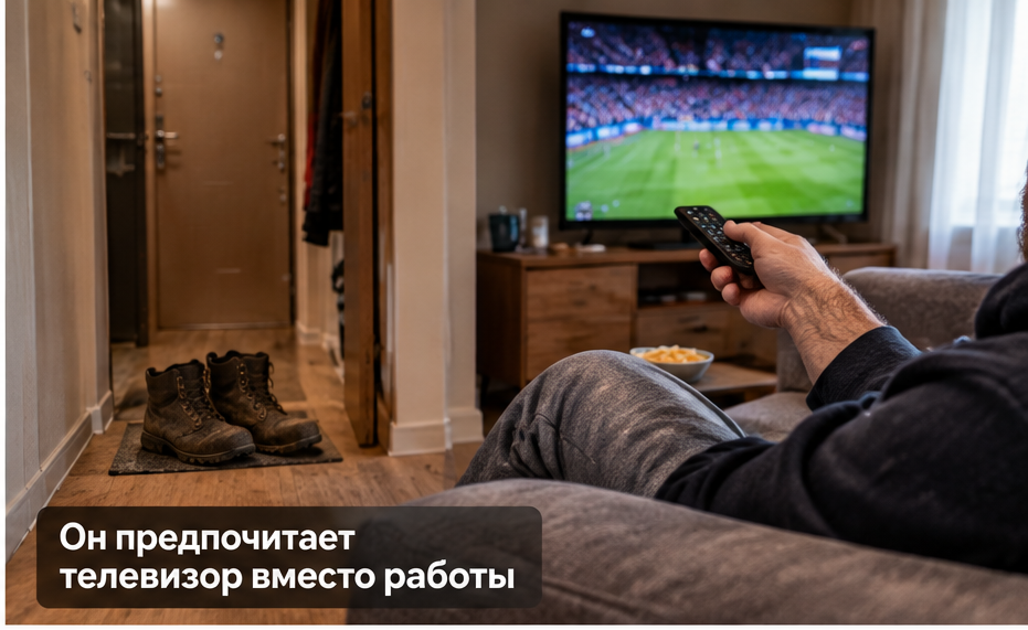 Женщина считает семейный бюджет и думает, стоит ли ждать перемен от мужа