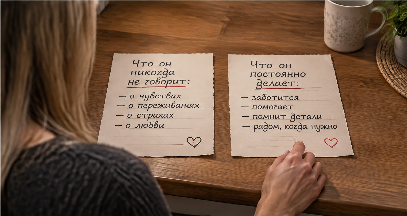 Женщина смотрит на закрытую дверь после ухода мужа с вещами