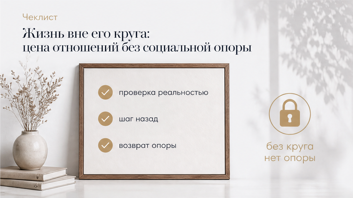 Проверка реальности, когда тебя нет в его круге