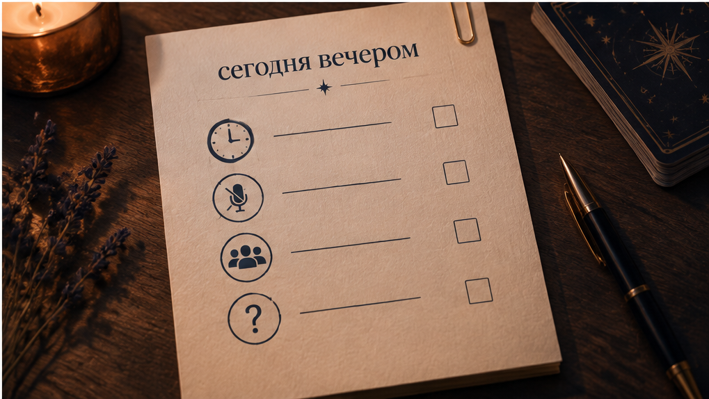 Карты Таро и вопрос о личном сообщении