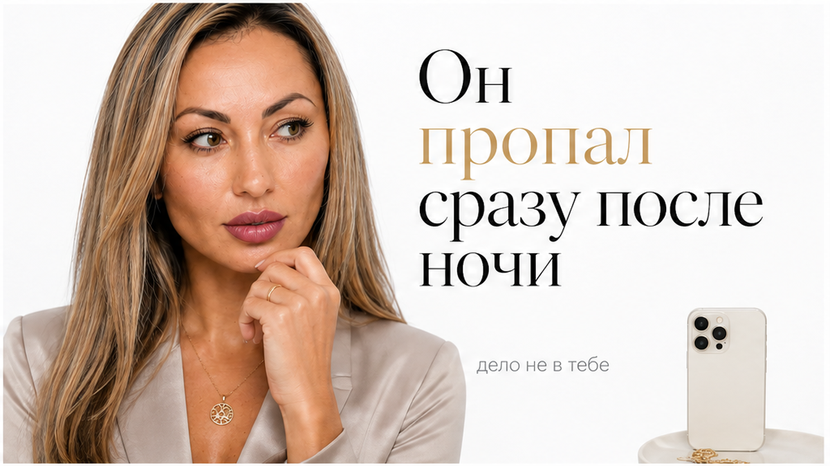 Парень пропал после близости и перестал отвечать