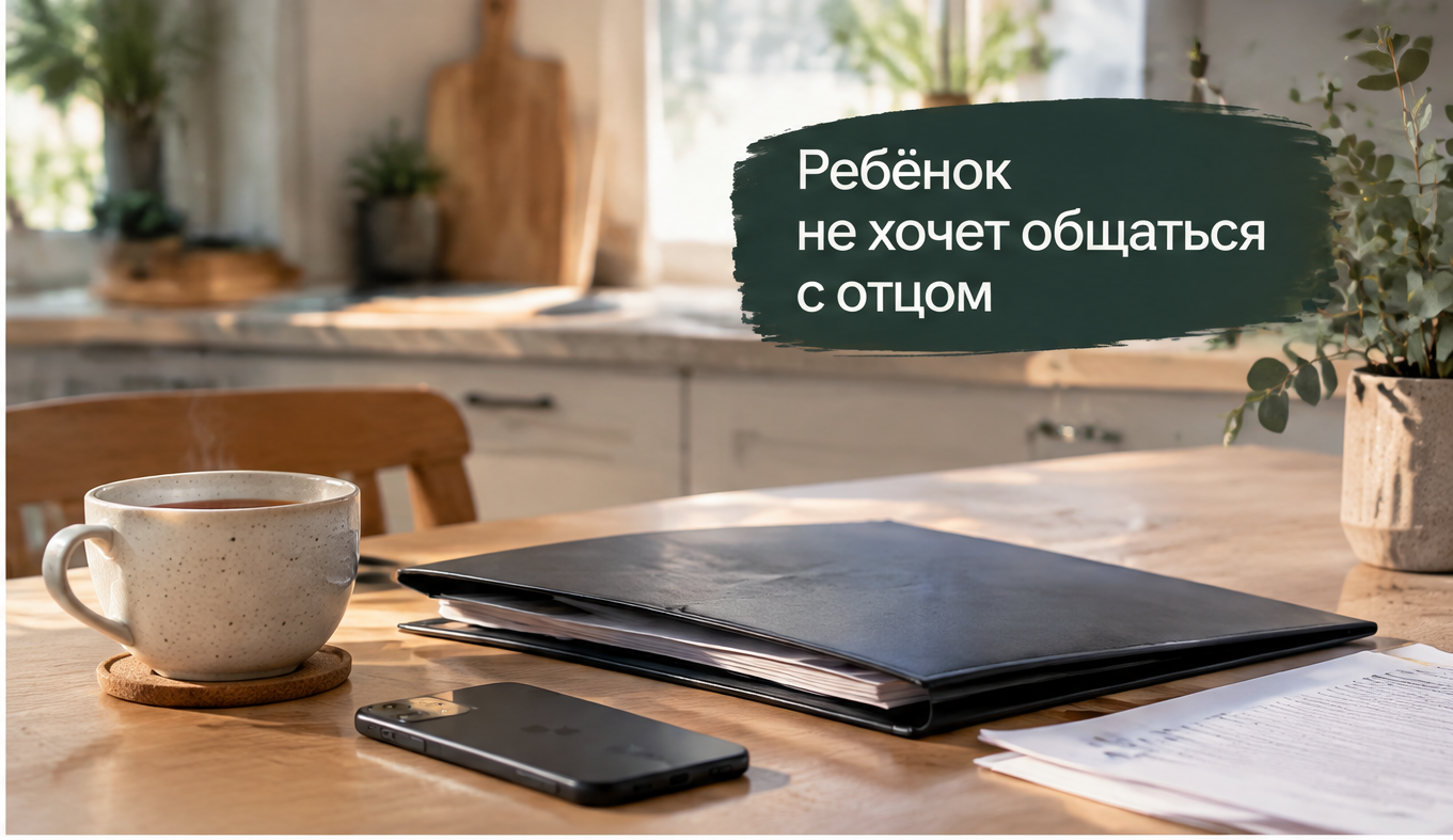 Мать размышляет о контакте ребёнка с отцом