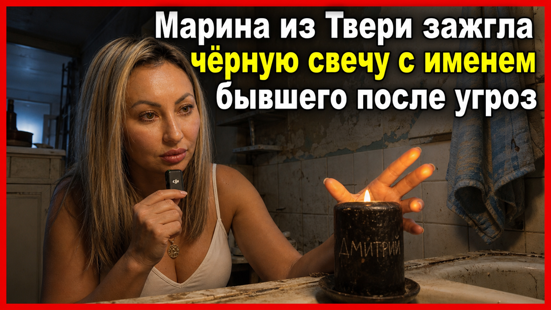 Зачем зажигают чёрную свечу за чужое имя