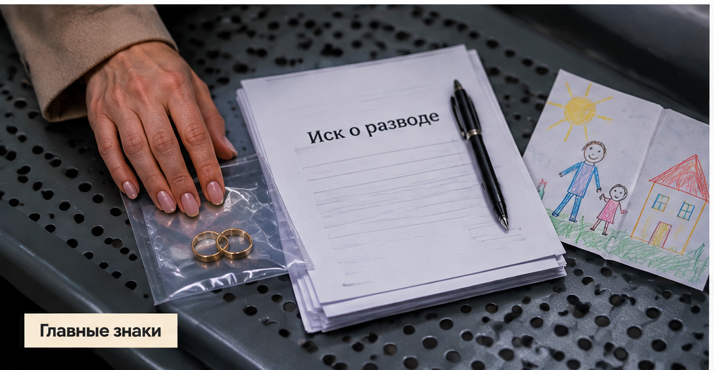 Пара в кризисе брака сидит на расстоянии и оценивает, есть ли шанс сохранить отношения
