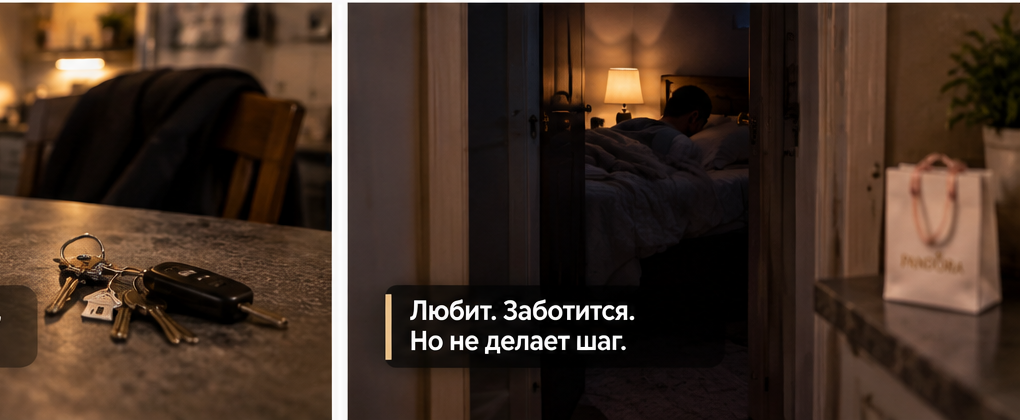 Женщина вечером размышляет стоит ли ждать предложения в отношениях без брака